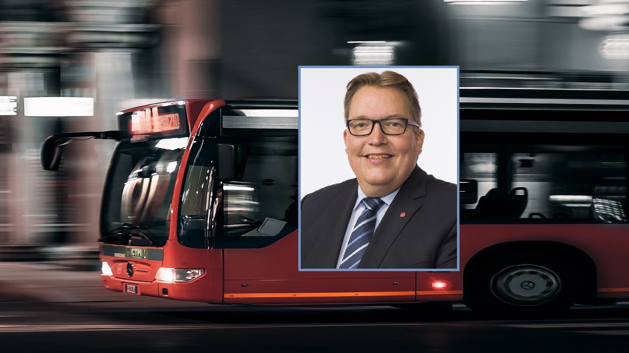 Portrettfoto av stortingsrepresentant Sverre Myrli (Ap) er klippet inn.