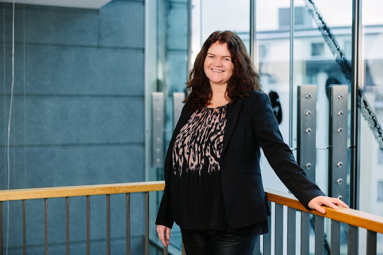 Bilde av administrerende direktør Kristin Bremer Nebben.